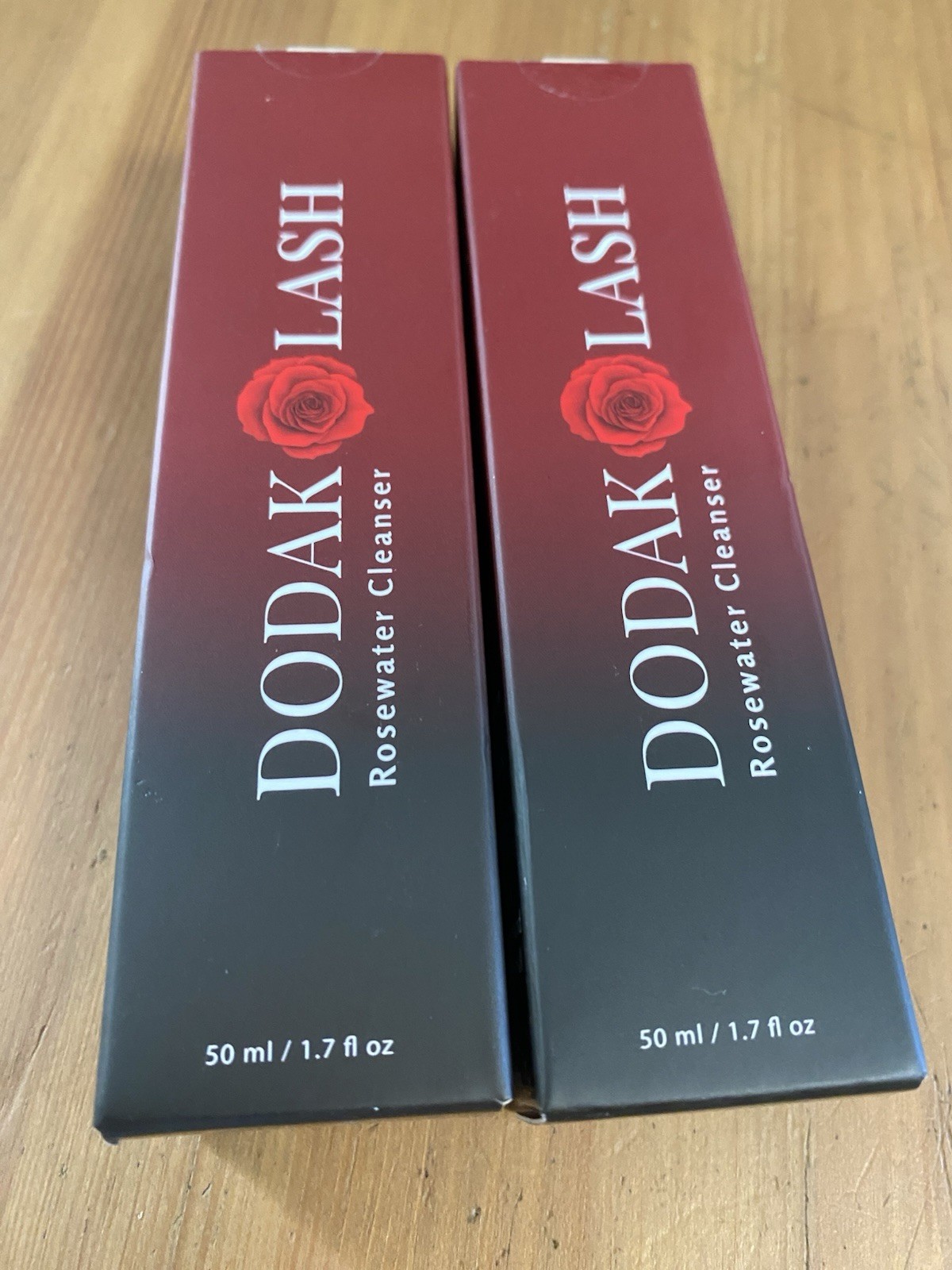 DODAK LASH Eyelash Extension Shampoo Eyelash Extension Cleanser Glass Lot Of 2.E