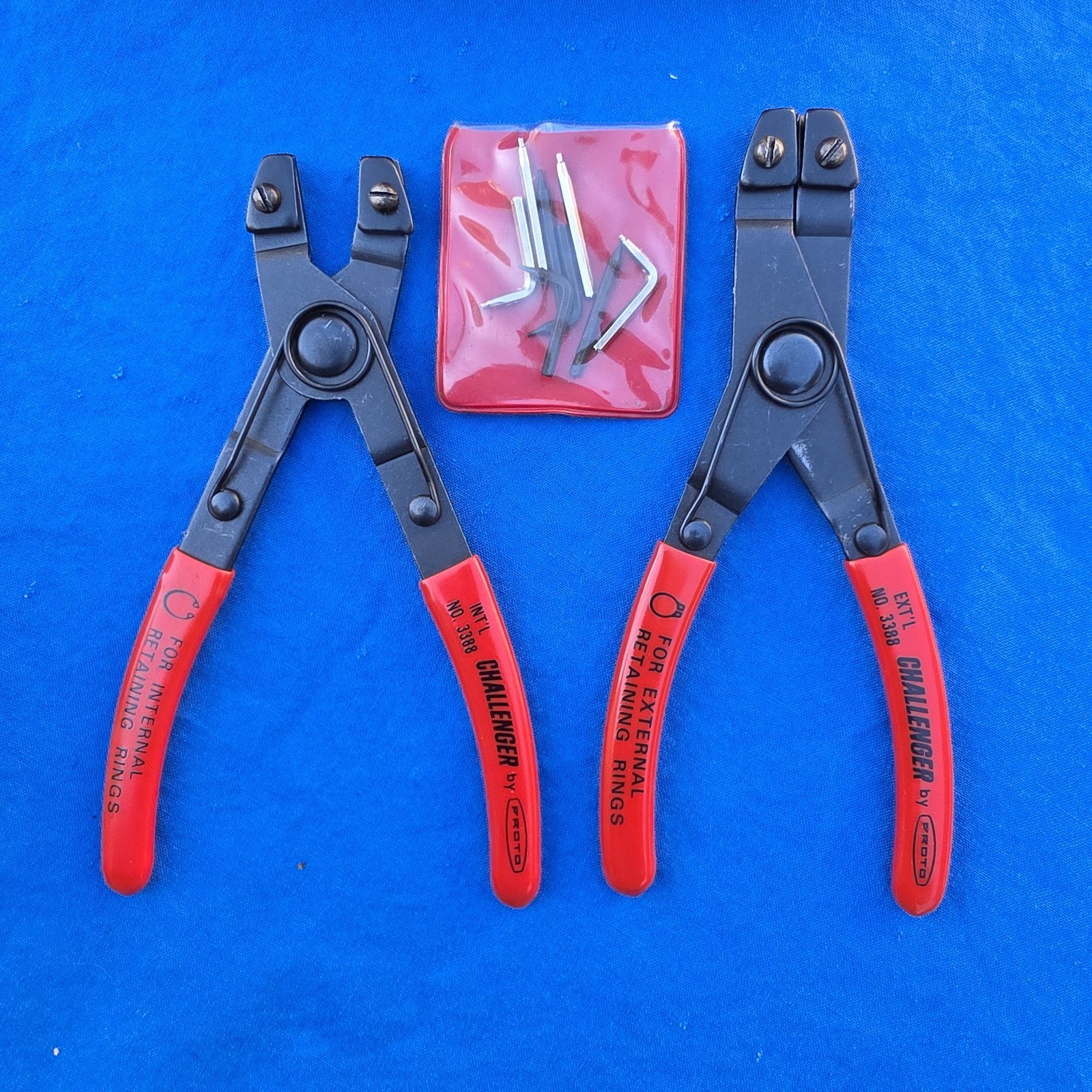 Challenger/Proto Retaining Ring Pliers Set No. 3388