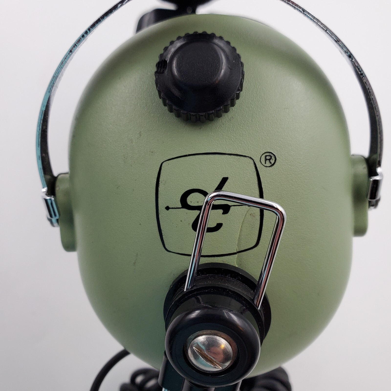 David Clark 40608G-04 Single Ear Muff Headset with Flex Wire Boom & PJ-051 Plug