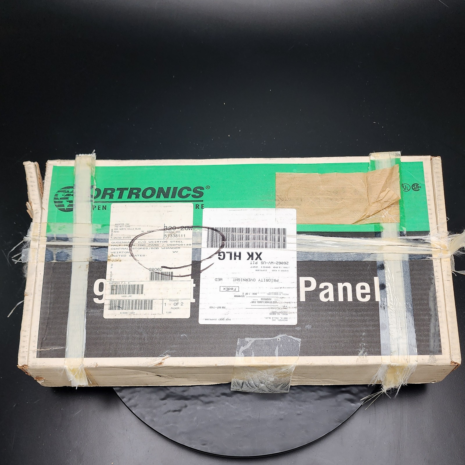 New! Ortronics OR-851000354 96-Port Cat-5 Patch Panel Ethernet Network 🌐🔌