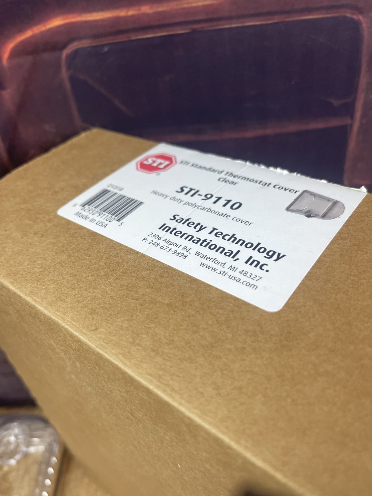 STI Heavy Duty Thermostat Cover STI-9110 New Open Box