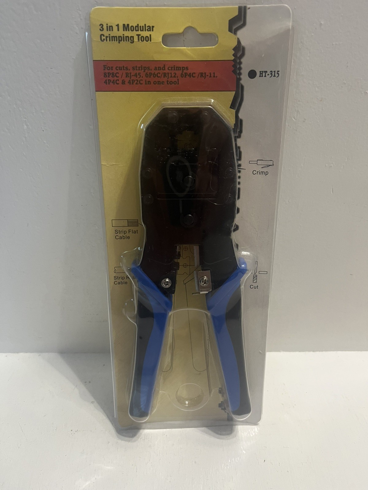 - Wire Crimping Cutting Stripping Electrical Plier Hand Tool 3 In 1