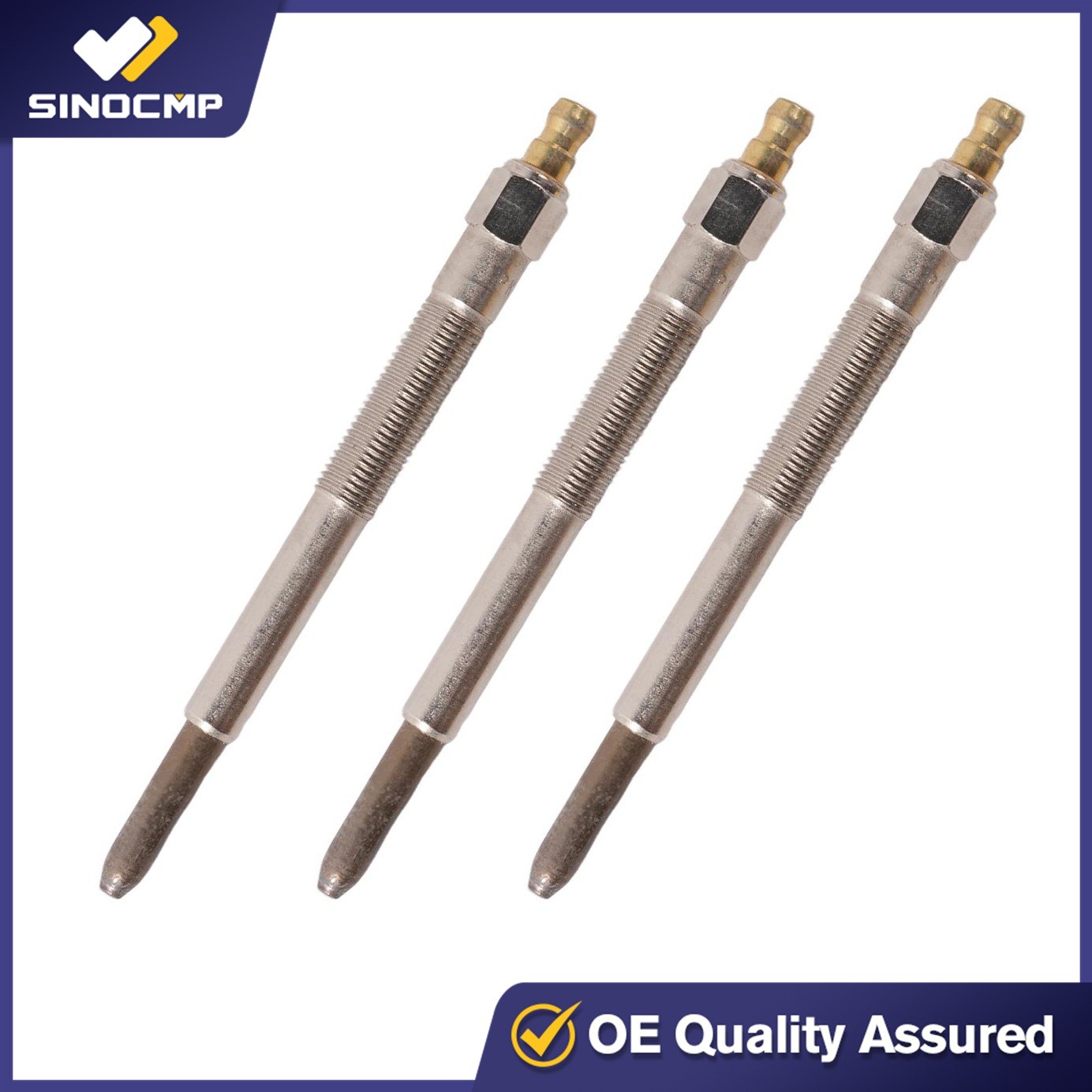 4PCS 1P-7324 3T-9562 3S9624X PK-98 3T9562 Glow Plug for CAT 3304 D320 D339 D342C