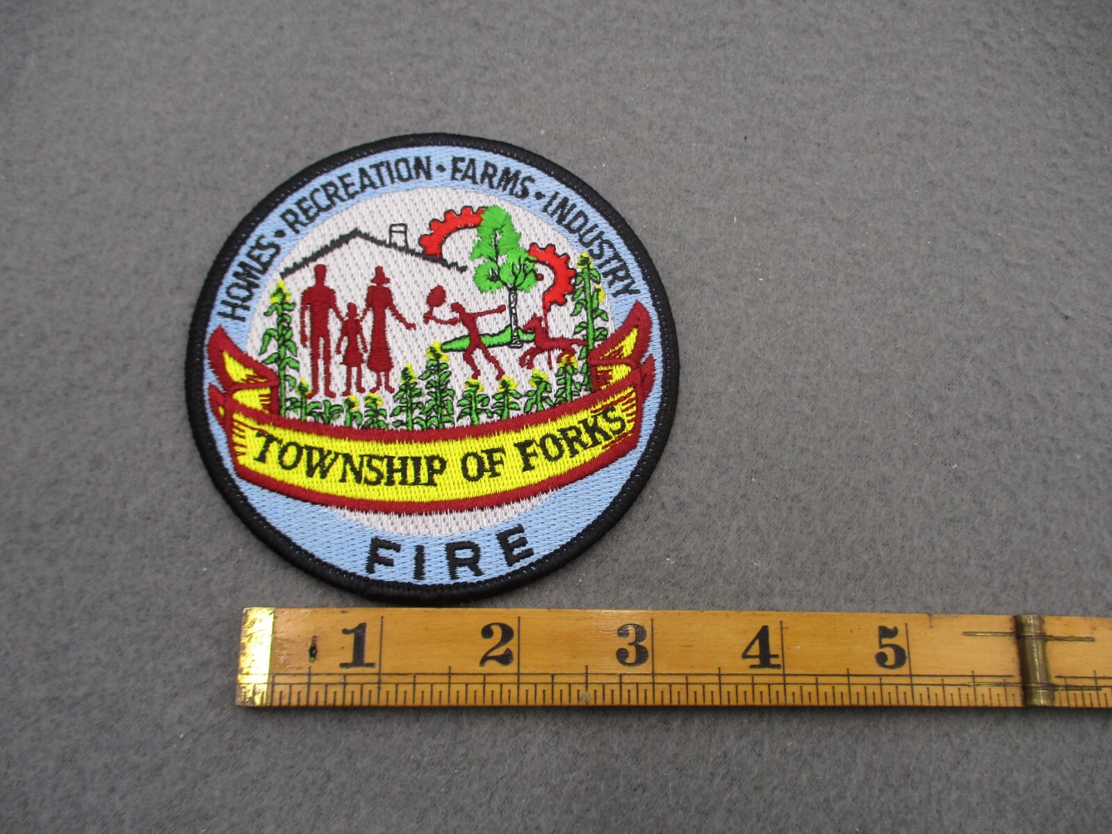 Township of Forks Pennsylvania Fire Department Patch R8