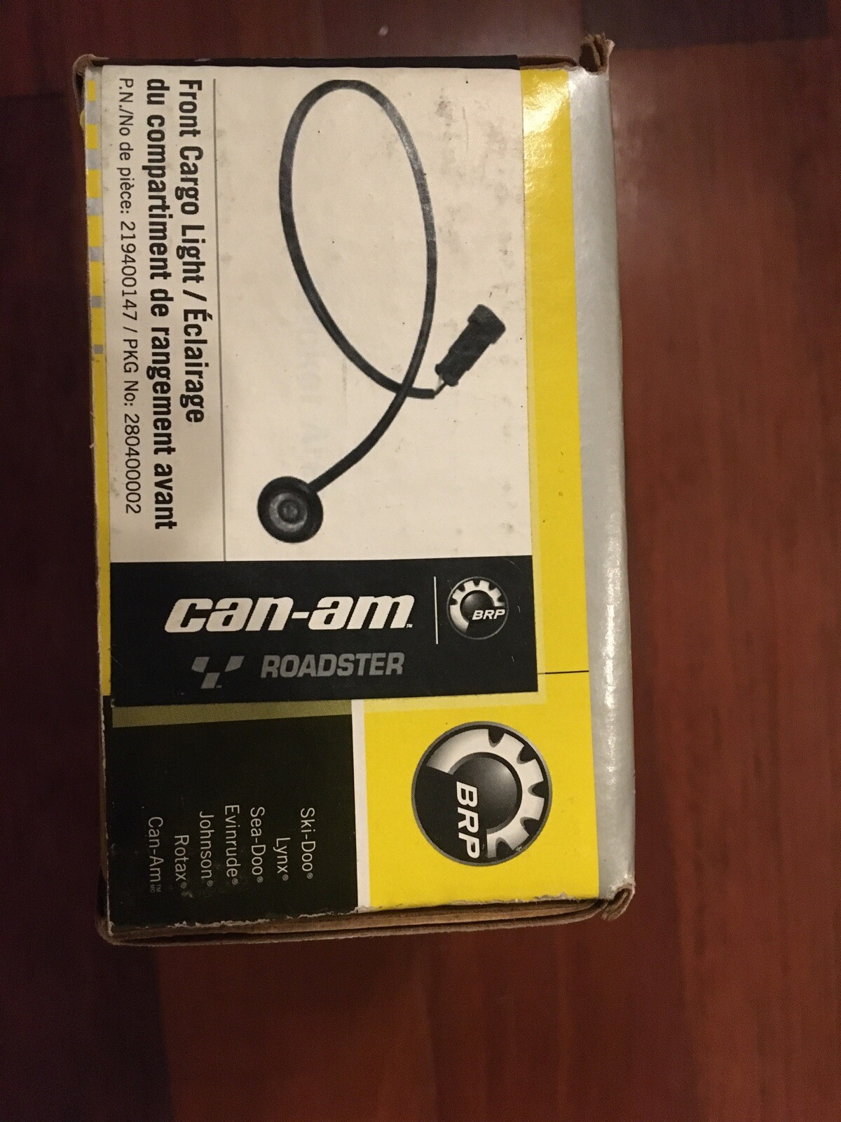 new OEM 219400147 HOOD LIGHTING CAN-AM tm15
