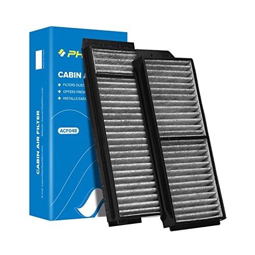 PHILTOP HEPA Cabin Air Filter w/Activated Carbon, 3.8" x 9.3" x 0.9" CF10218