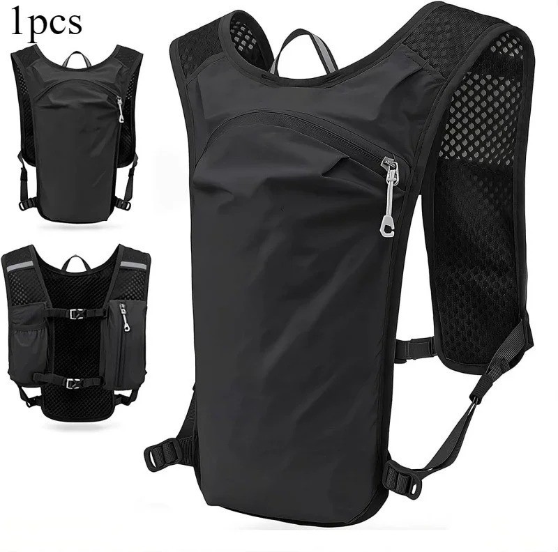 Hydration Backpack 5L Running Vest Lightweight Breathable Nylon Daypack with ...