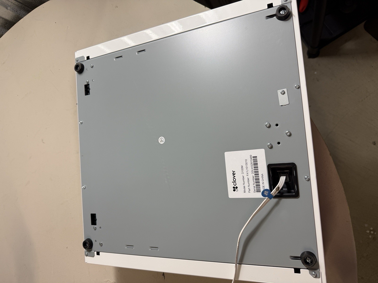 Clover D100M Lockable POS Cash Drawer Good Condition