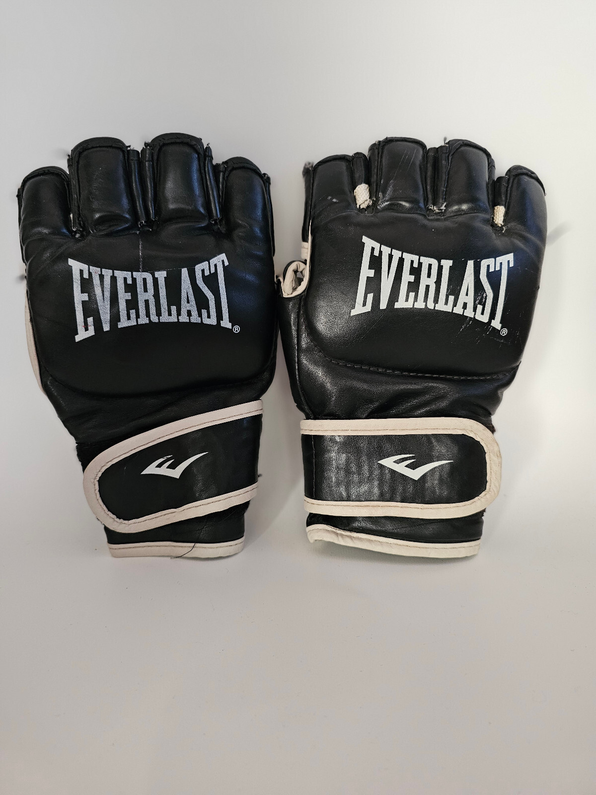 Everlast Pro Style Men's Grappling MMA Gloves - (L/XL) - Black