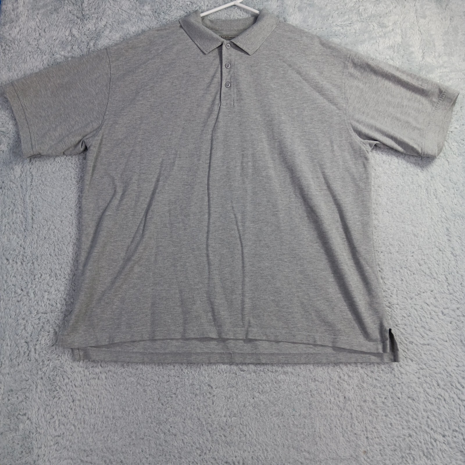 5.11 Tactical Series Shirt Mens 2XL Gray Polo Collared Outdoor Performance