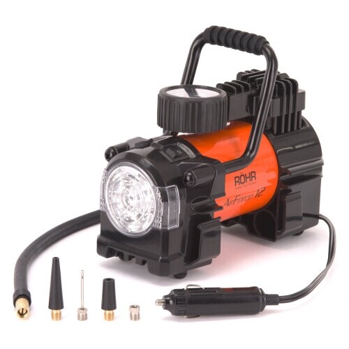 Car Tyre Inflator 12V Pump 150PSI Heavy Duty Portable Air Torch 3.2m lead