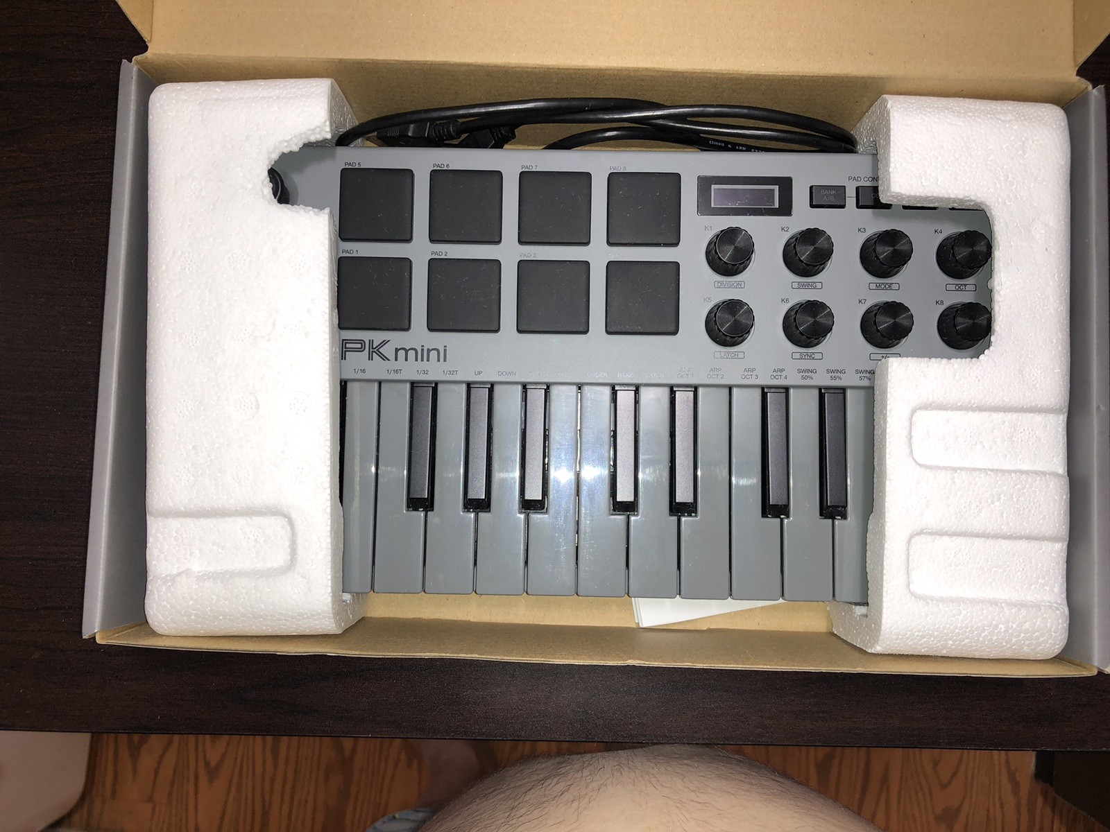 Akai Professional MPK Mini MK3 25-Key MIDI Controller Special Edition Gray