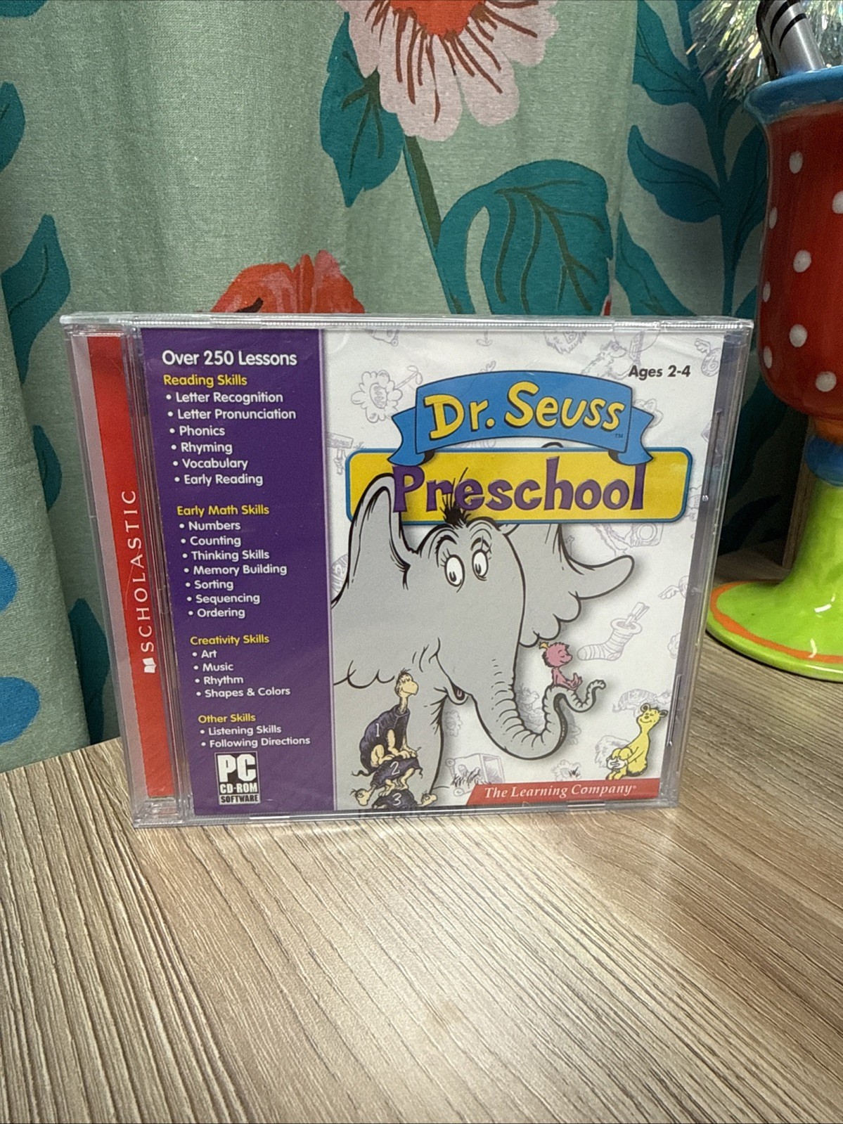 Scholastic Dr. Seuss Preschool Ages 2-4 2010 CD ROM NEW & SEALED