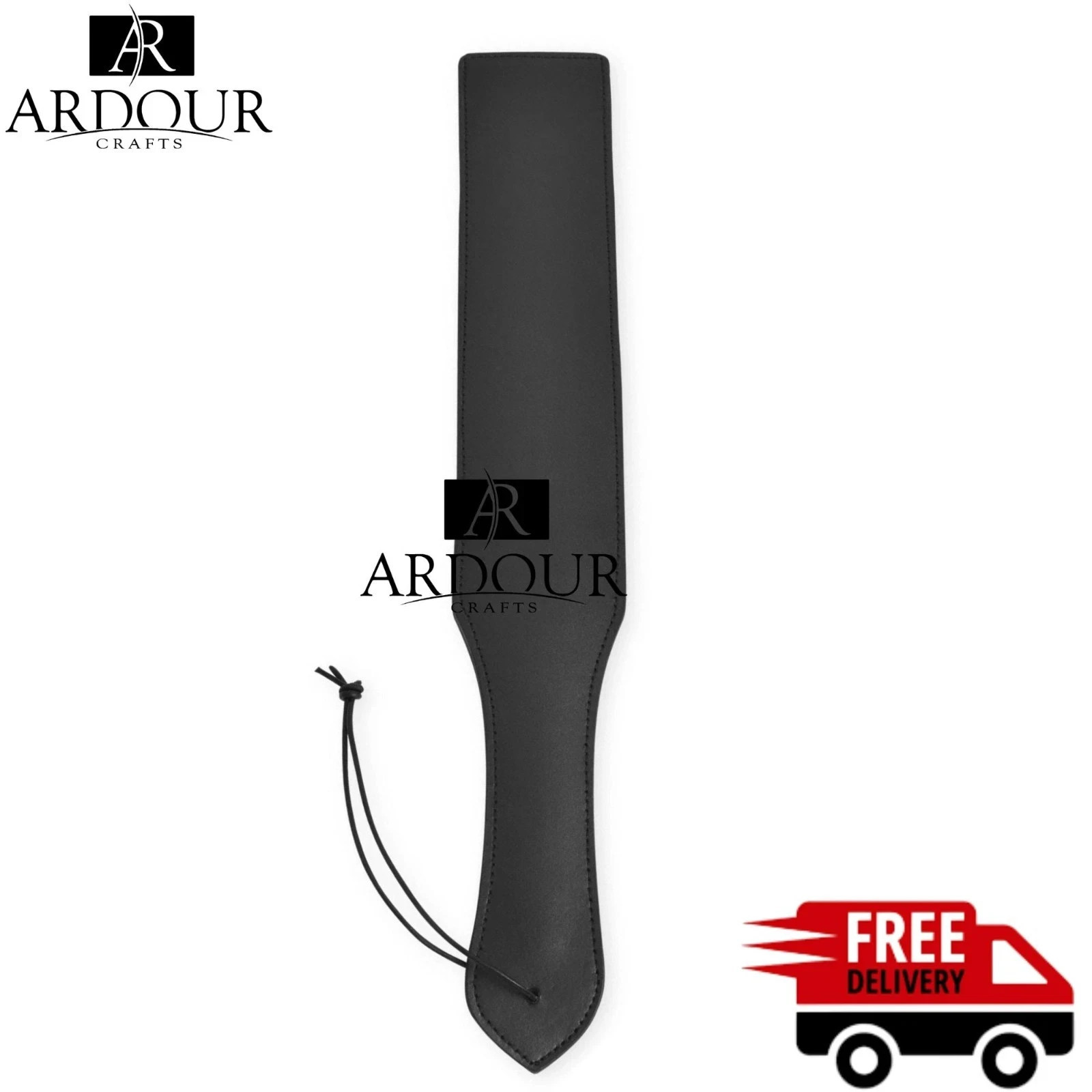 Handmade Real Cowhide Leather Spanking Paddle Flexible BDSM Paddle Light Weight