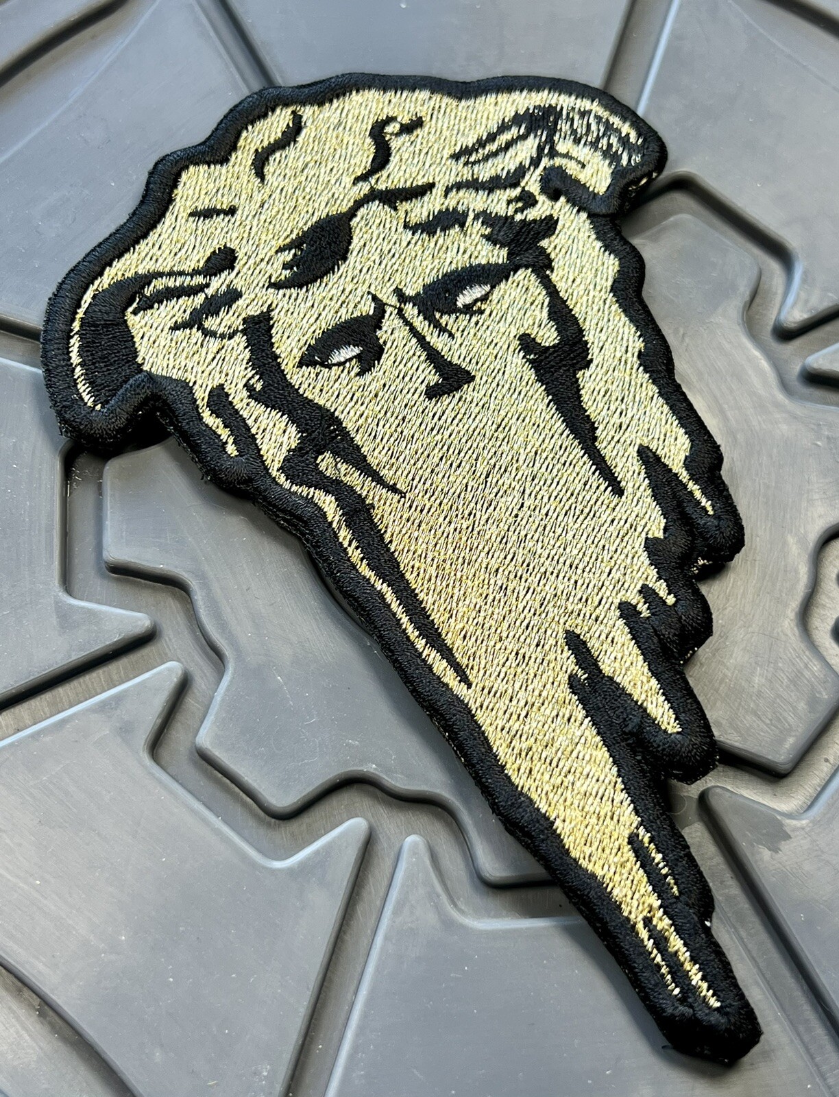 White Phosphor Medusa XL Gold Variant Patch