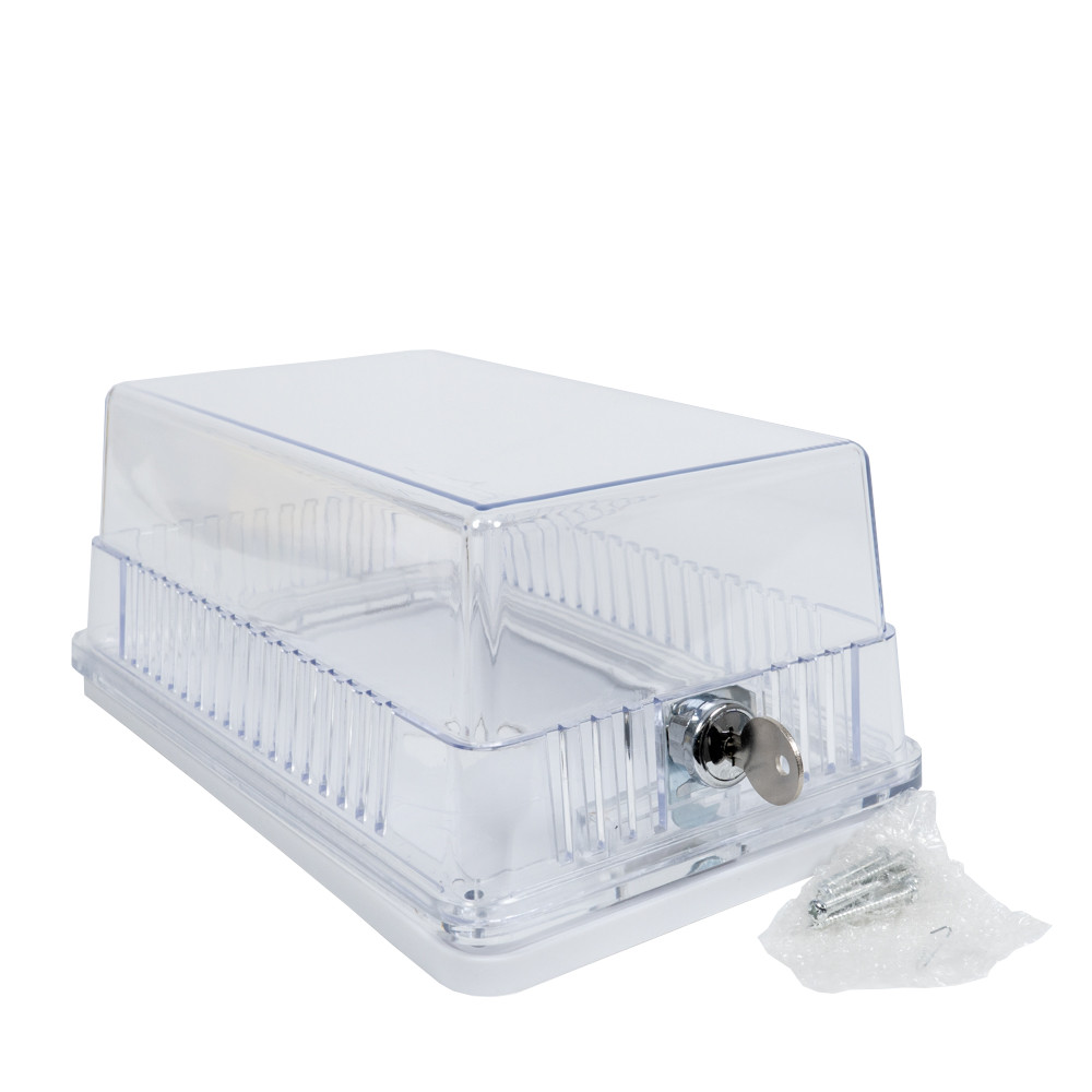 White-Rodgers F29-0198 Universal Thermostat Guard with Clear Cover