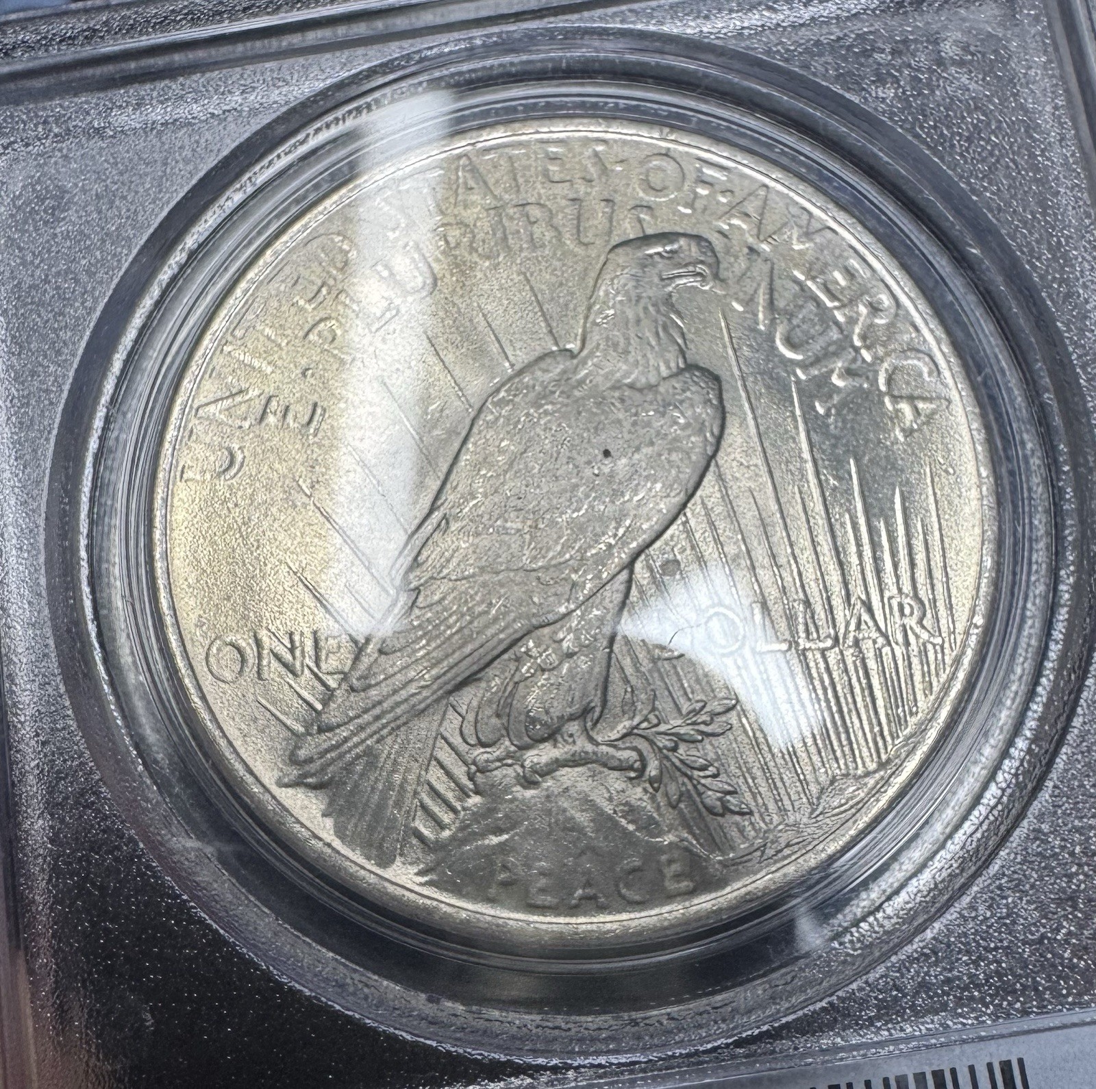 1923 $1 PCGS MS65 - Peace Dollar GEM UNC