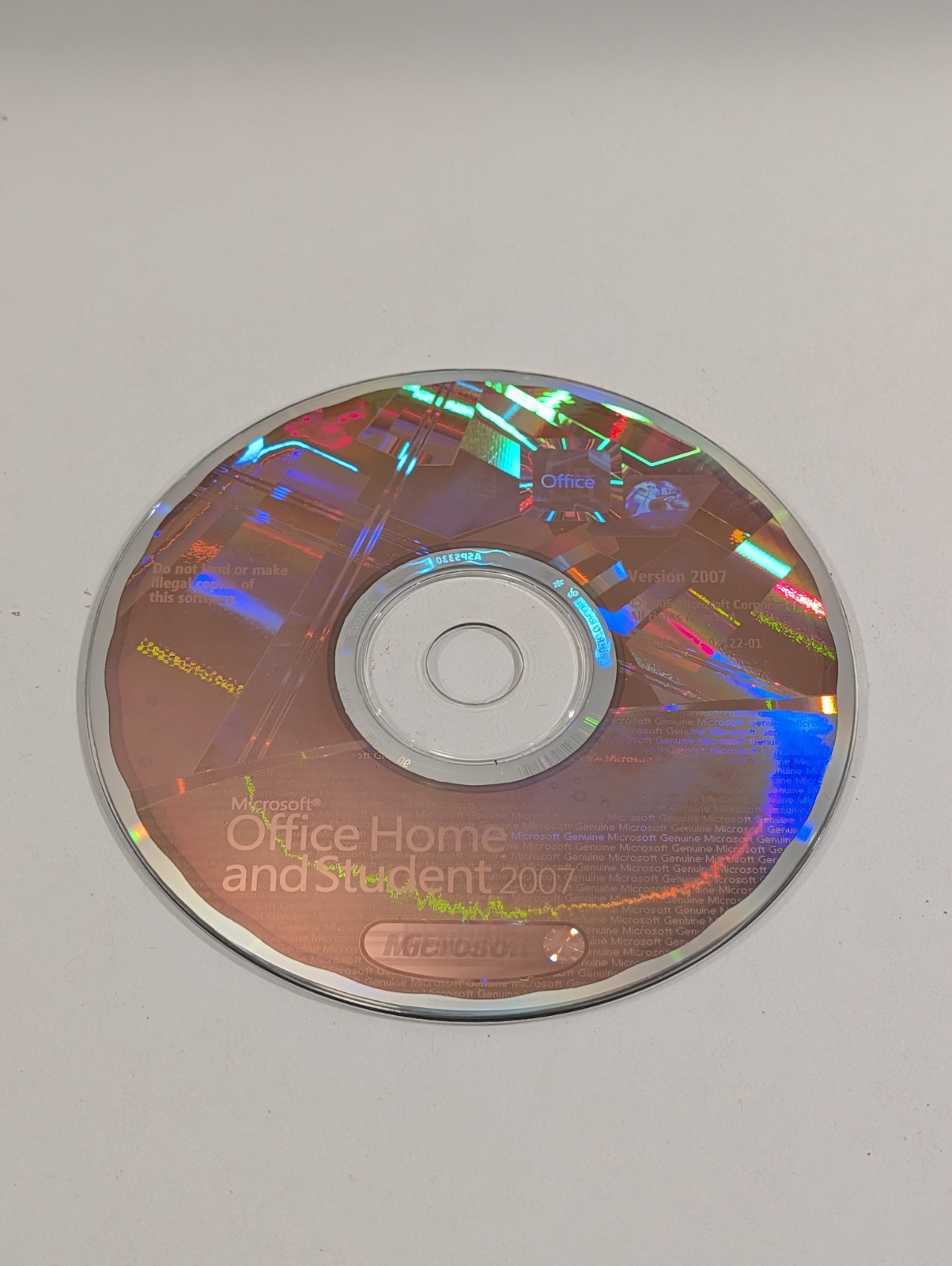 Microsoft Office Home and Student 2007 Windows CD | No Product Code | Disc Only