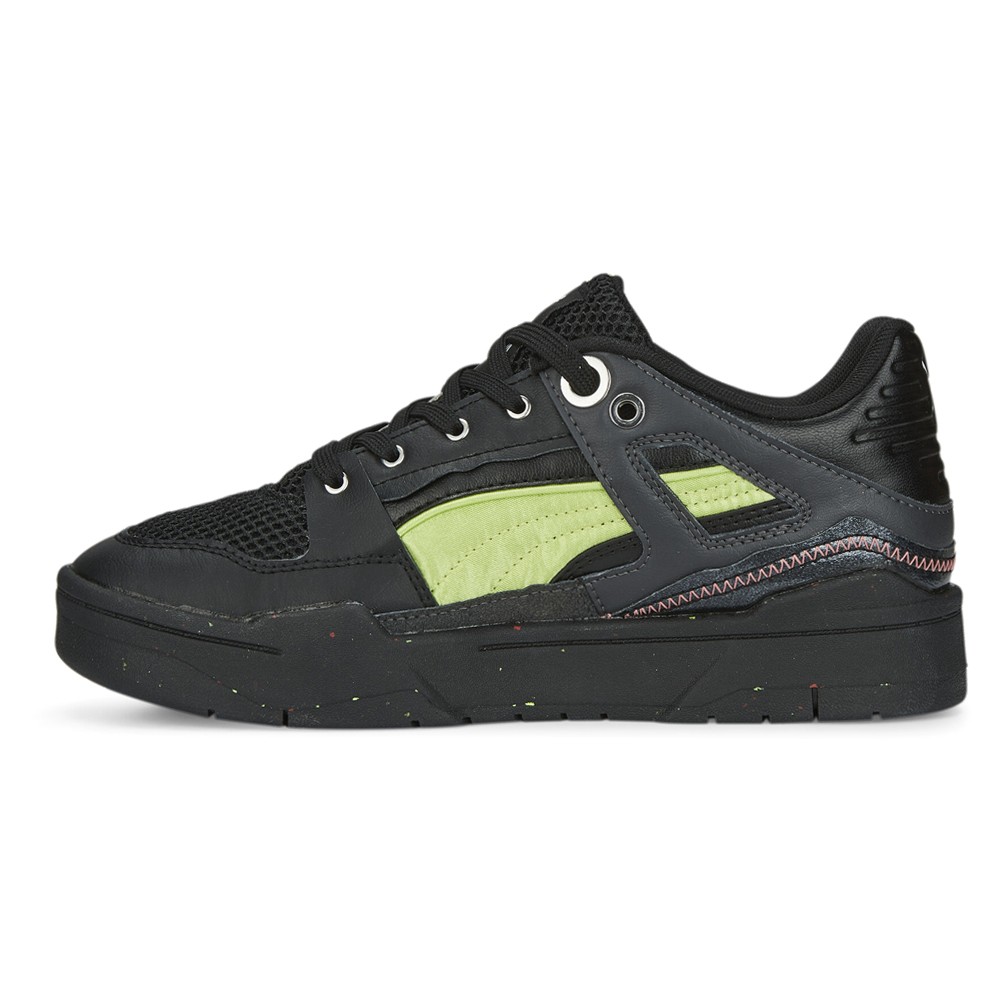 PUMA The Ragged Priest X Slipstream Lace Up Womens Black, Purple Sneakers Casua