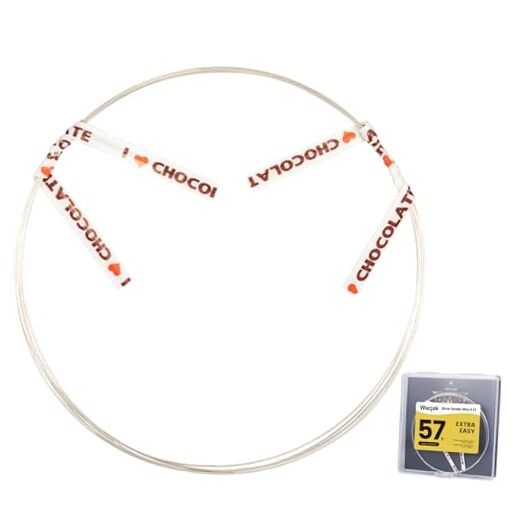 5 Feet Silver Solder Wire Extra Easy 26 Gauge 5 Ft 57% Silver Extra Easy Solder