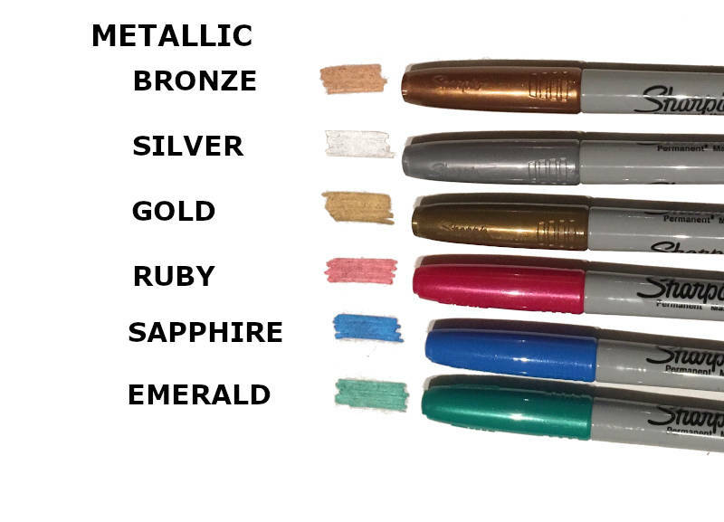 Sharpie Fine Point Markers 2-Pack Pick From 44 Color/Neon/Metal