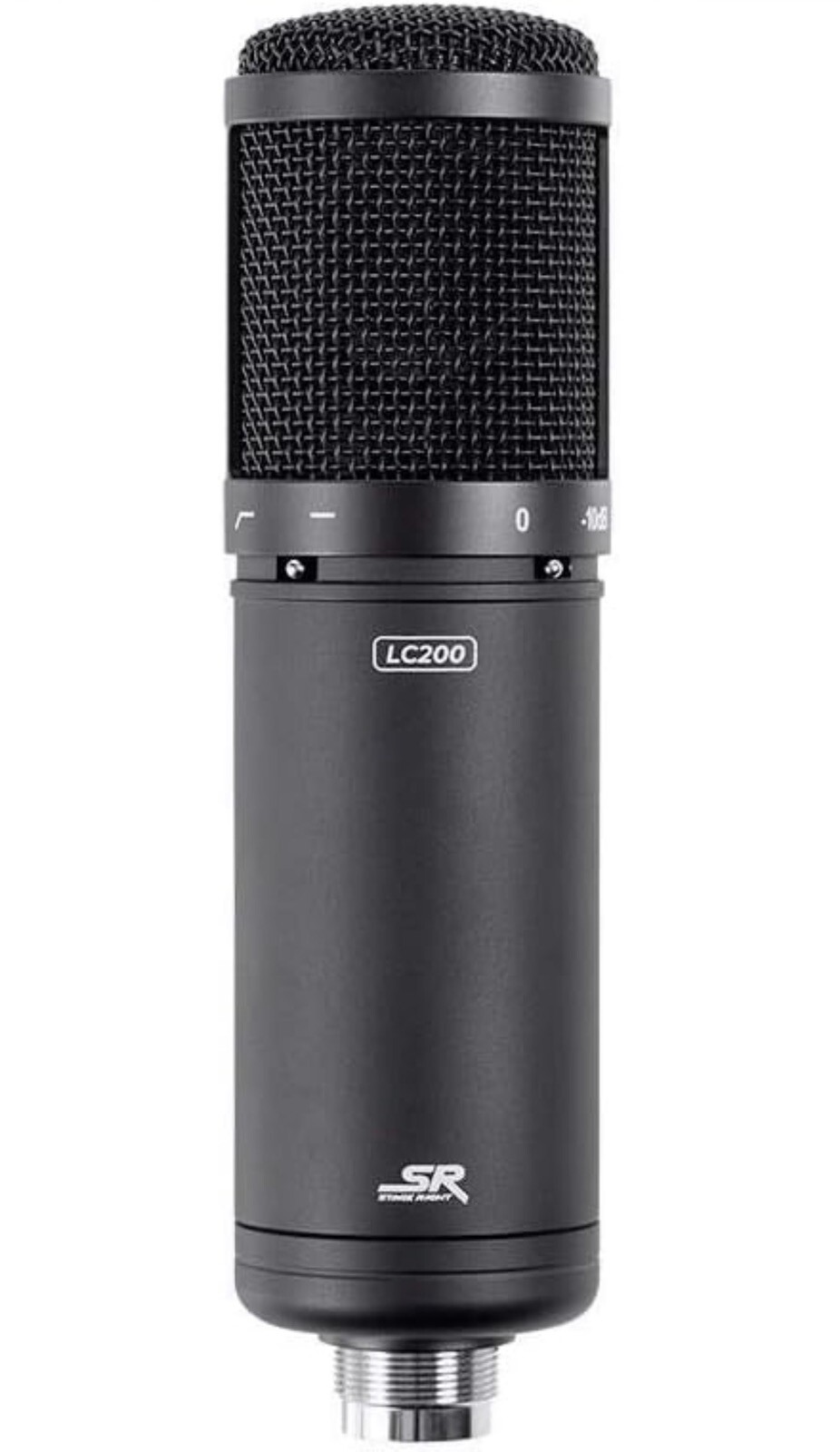 Monoprice Large Studio Condenser Microphone Mult-Pattern With 34mm Capsule.