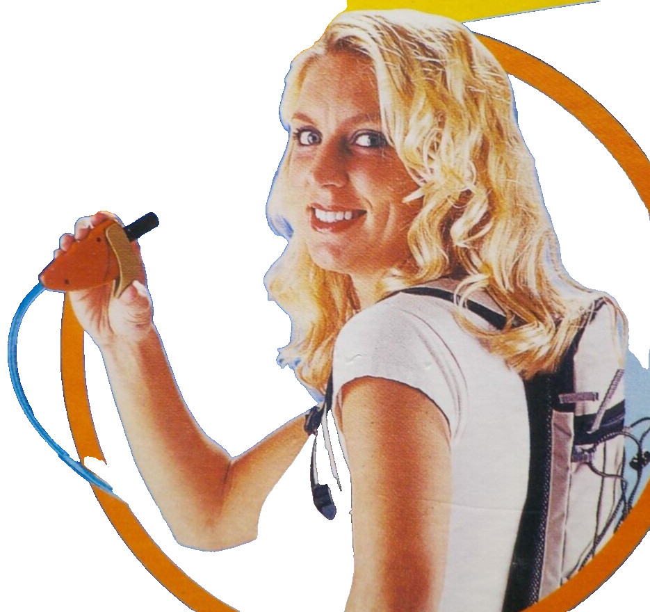 NEW 2004 O -2Cool Sport Backpack H2O Hydration Pack 2 in 1  Mist n' Sip