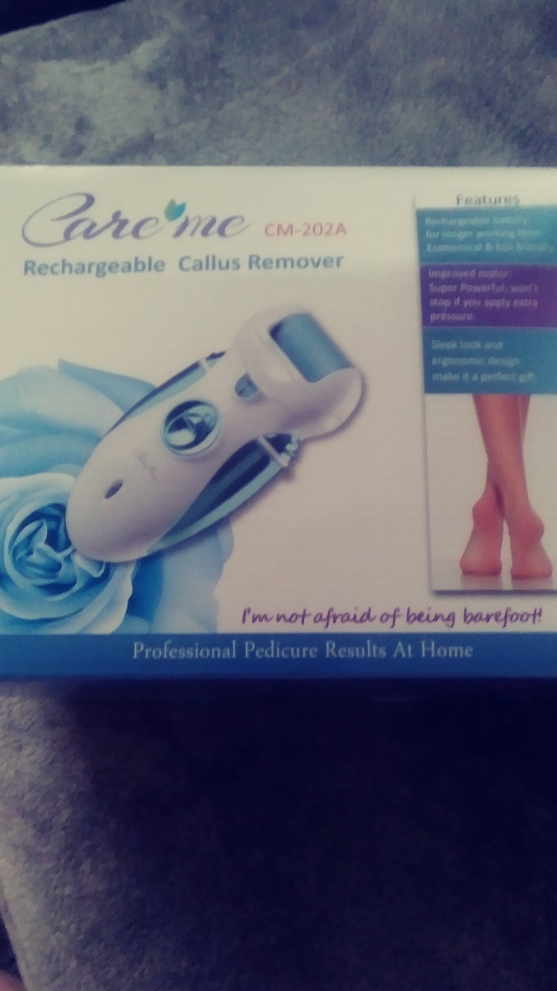 Care me Powerful Electric Foot Callus Remover Rechargeable - NEW
