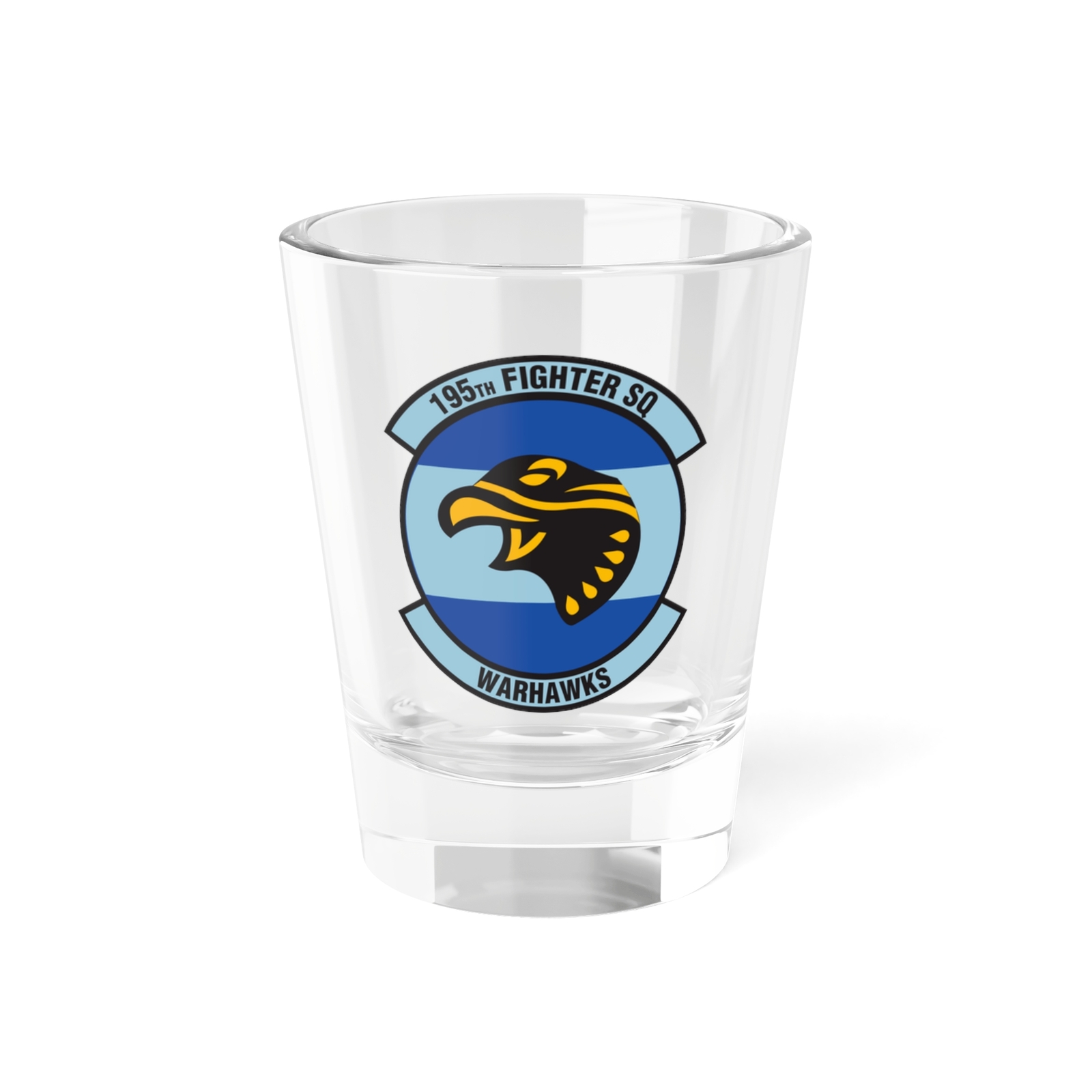 195 Fighter Squadron (U.S. Air Force) Shot Glass 1.5oz