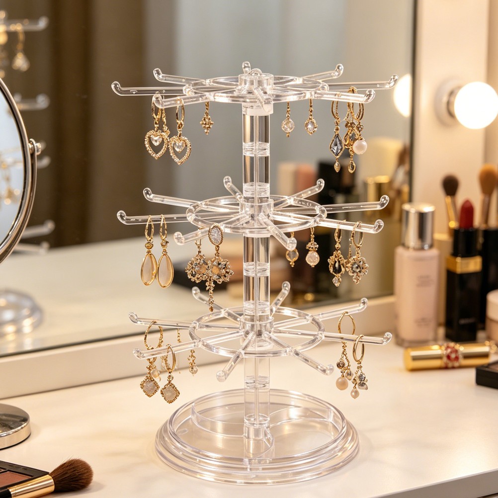 Jewellery Holder Jewelry Display Racks for Bracelets with Hooks Stand