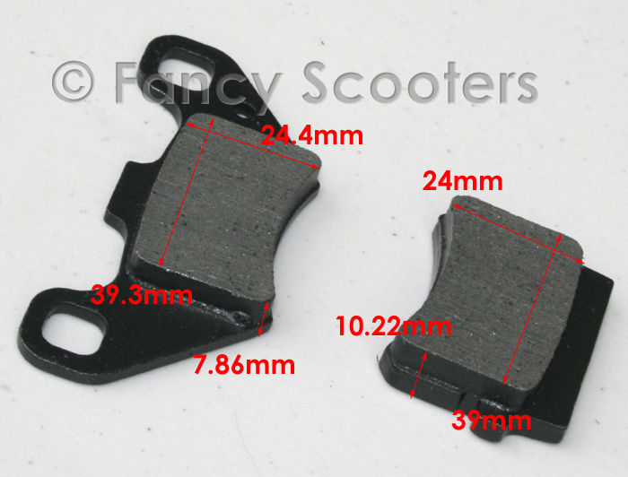 Coleman BK150, BK200, GoKart Disc Brake Pad Set