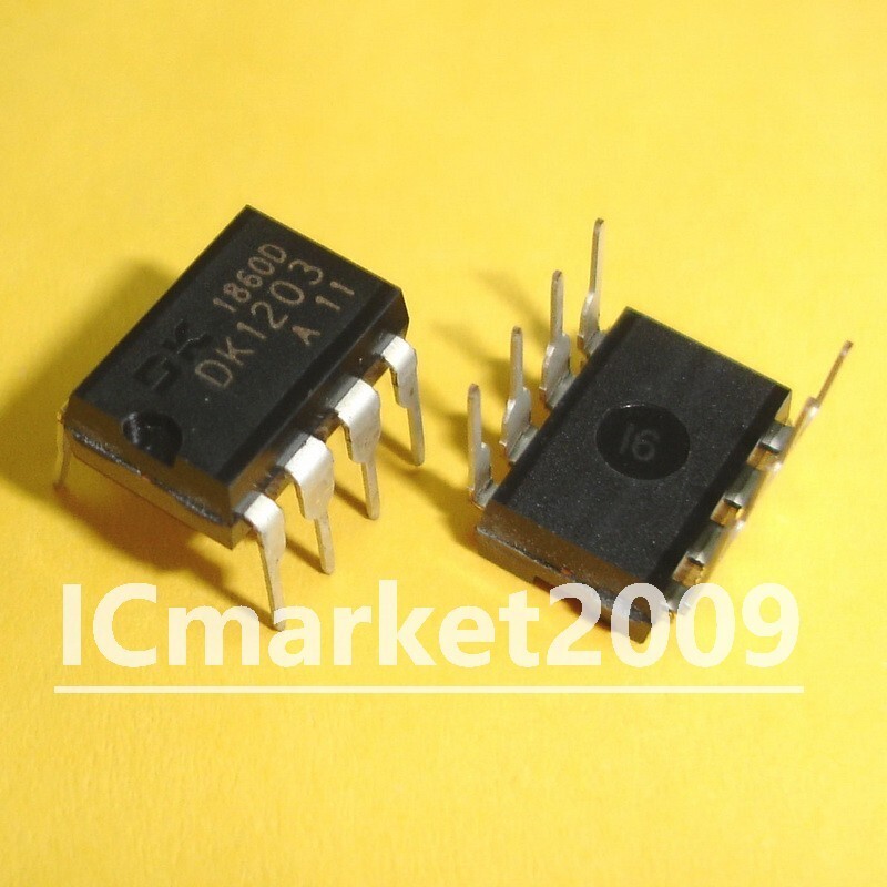 50 PCS DK1203 DIP-8 Low Power Off-line Switch Power Control Chip IC