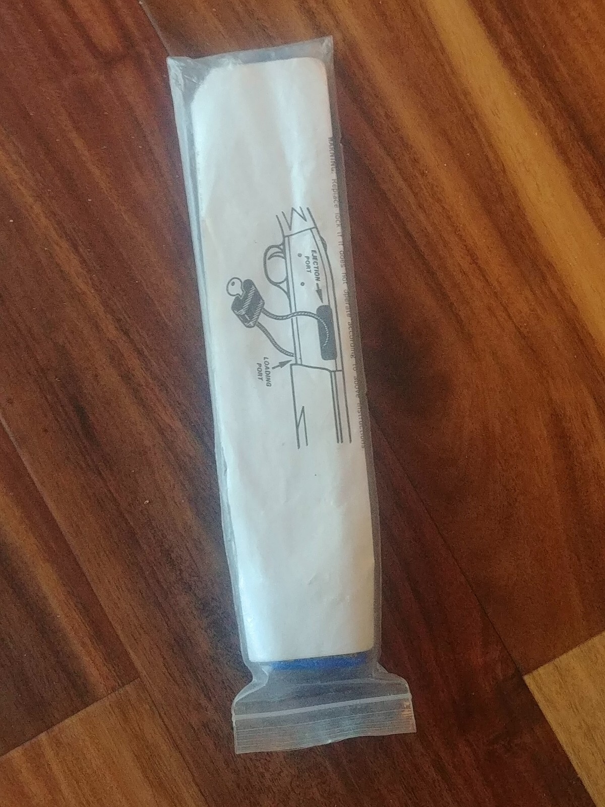 NEW MOSSBERG CABLELOCK 7.5” BLUE IN PACKAGING GUN LOCK