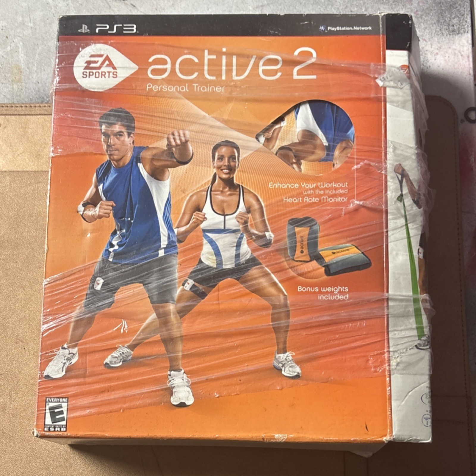 EA Sports Active 2 Fitness & Health Bundle Heart Rate Monitor PlayStation 3