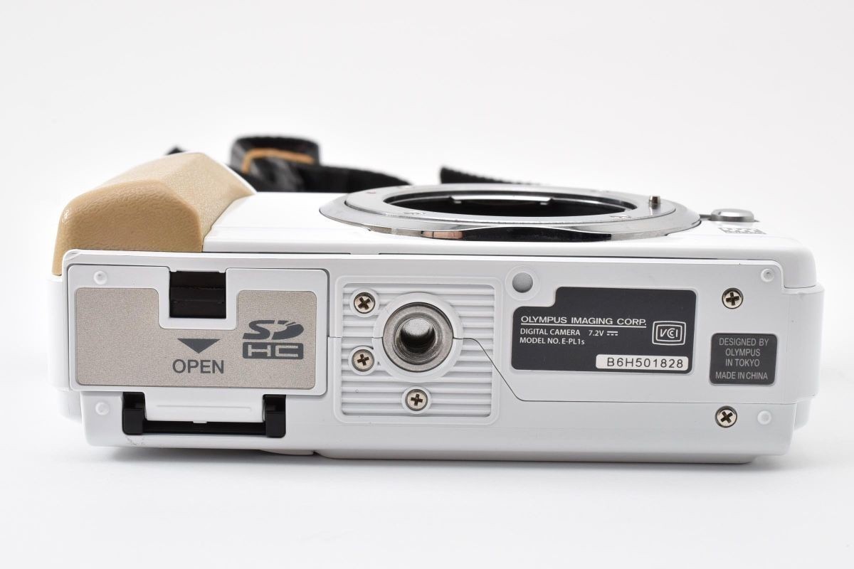 OLYMPUS PEN Lite E-PL1s Mirrorless Digital Camera Body Excellent 4010 Shutter