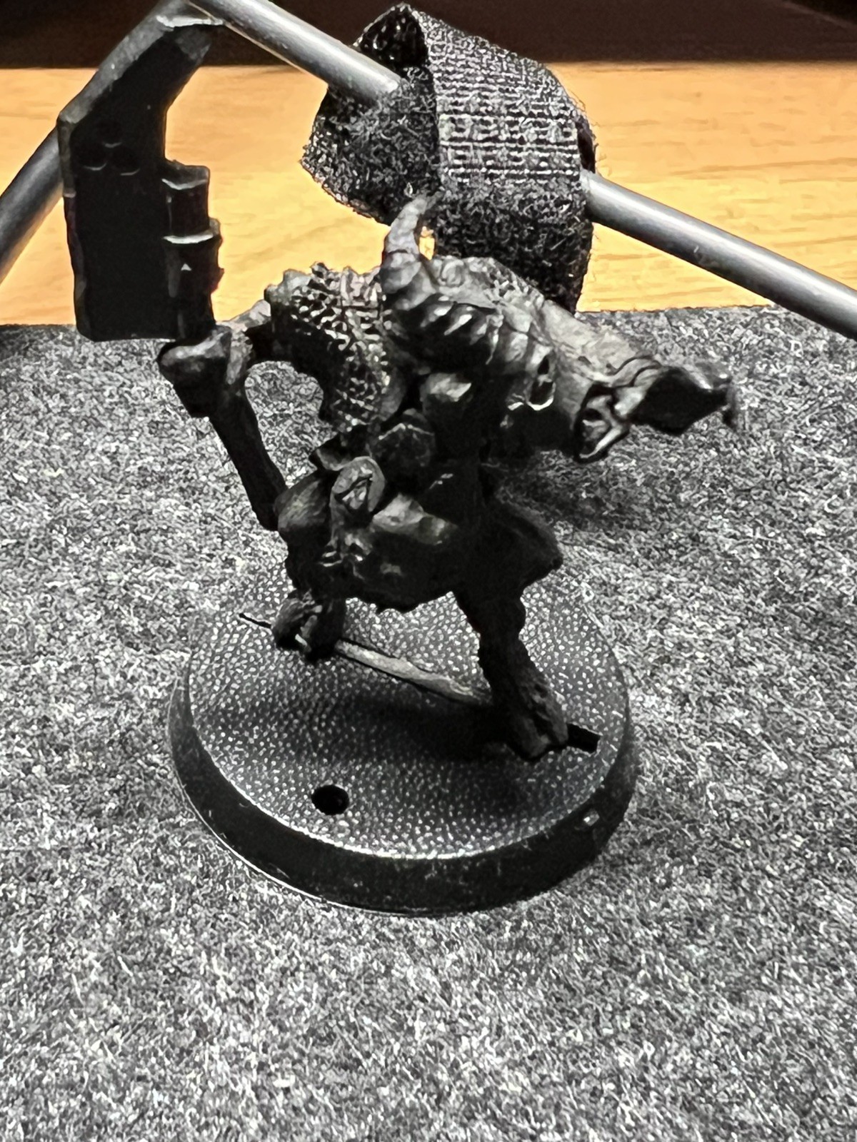 Maggotkin Pestigor Champion Command - Warhammer The Old World Beastmen Metal OOP