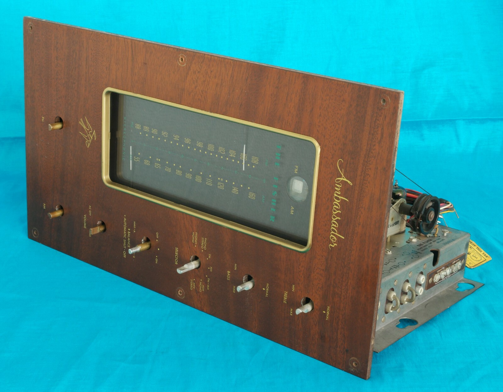 Vintage Fisher 470-T Tuner and Preamplifier : Good Working Condition!!!