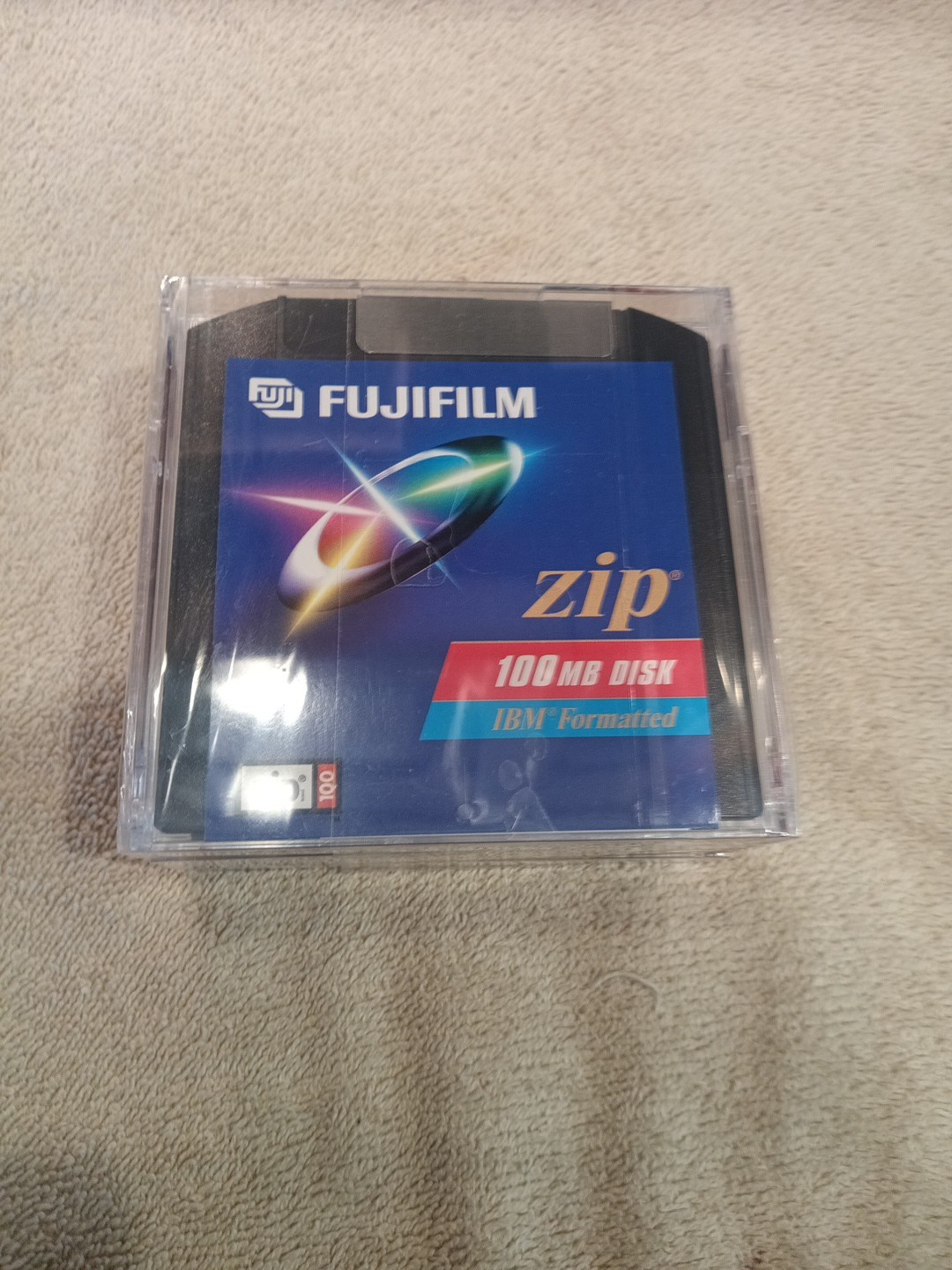 Fujifilm Zip 100 External Disks - 100MB Disk IBM Formatted
