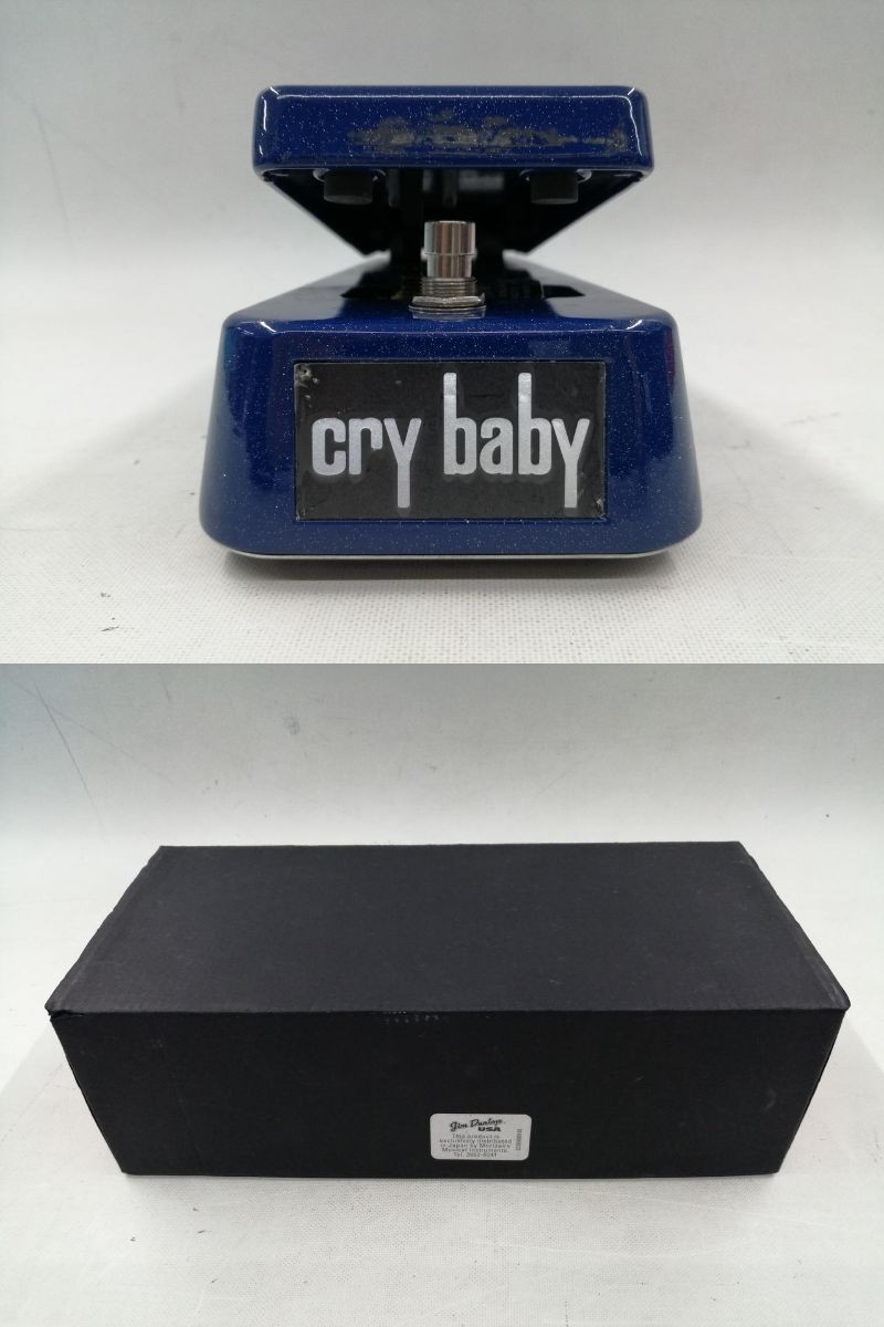 Jim Dunlop Cry Baby GCB95BLM Blue Metallic Wah Pedal Limited Color W/Box Rare