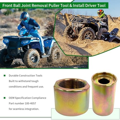 Front Ball Joint Removal Puller Tool & Install Driver Tool for Polaris ATV UTV
