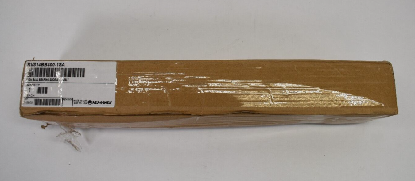 Rev-A-Shelf Dual Configuration Single Trash Pull Out Container RV814BB400-1SA