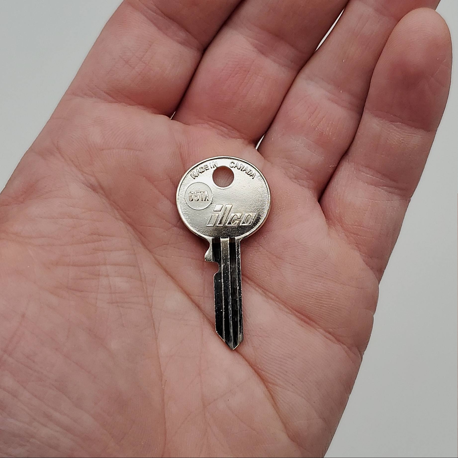 2x Ilco 65TA Key Blanks for some Datsun Vehicles Nickel Plated NOS