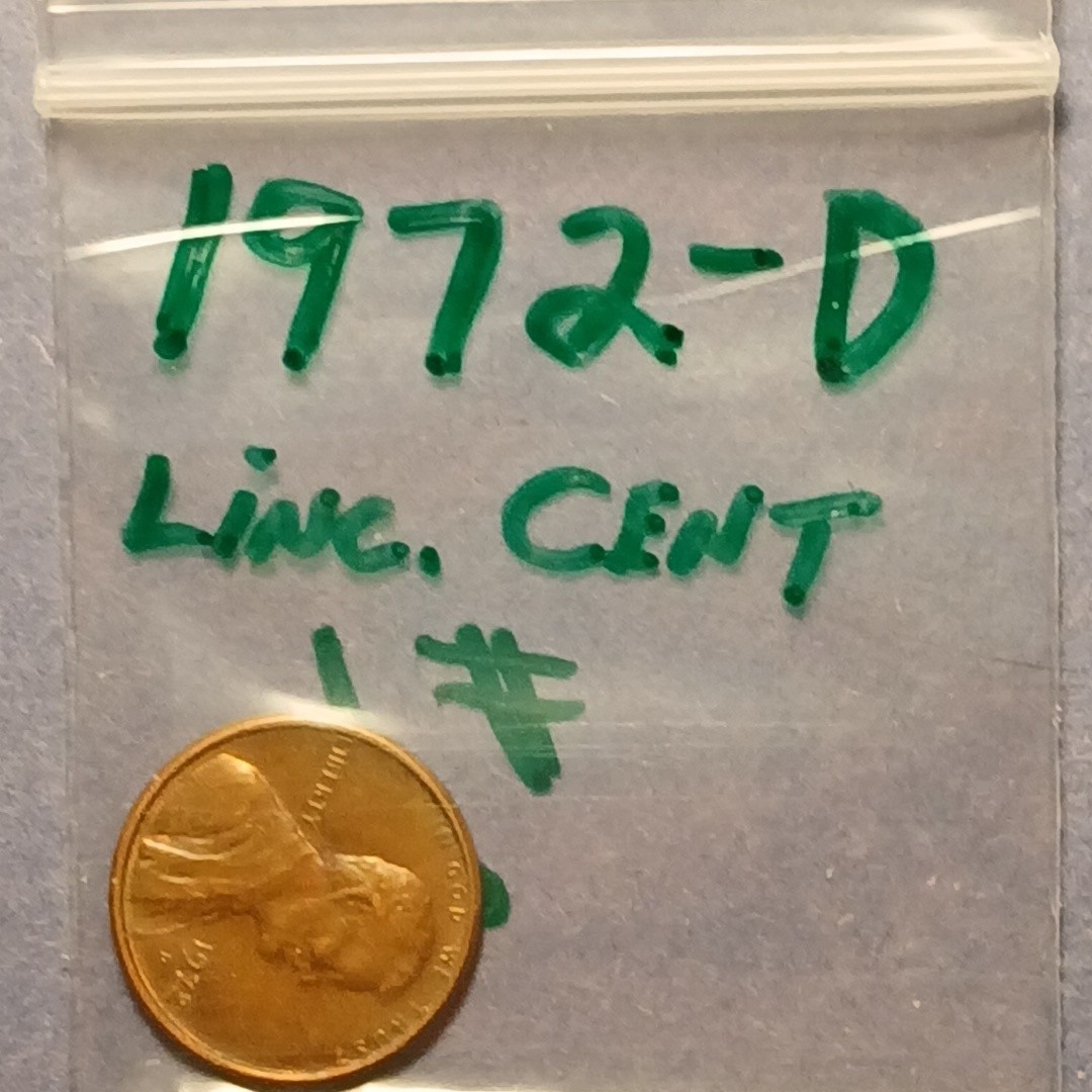 1972 D LINCOLN MEMORIAL CENT