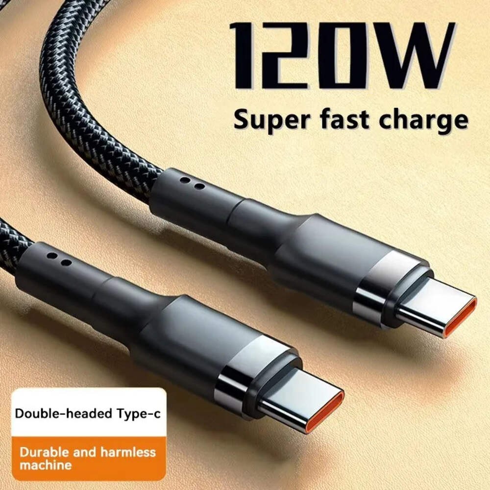 120W Fast Charge Cable PD Quick Charging High Quality USB C TO USB Type C Cable