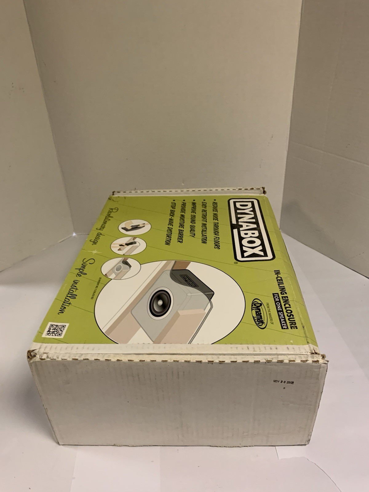X2 Dynamat 50306 DynaBox Speaker Enclosure In-Ceiling New