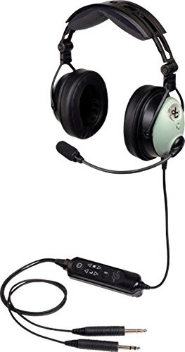David Clark DC ONE-X Pilot Aviation Headset - GA Plugs & Bluetooth - 43102G-01