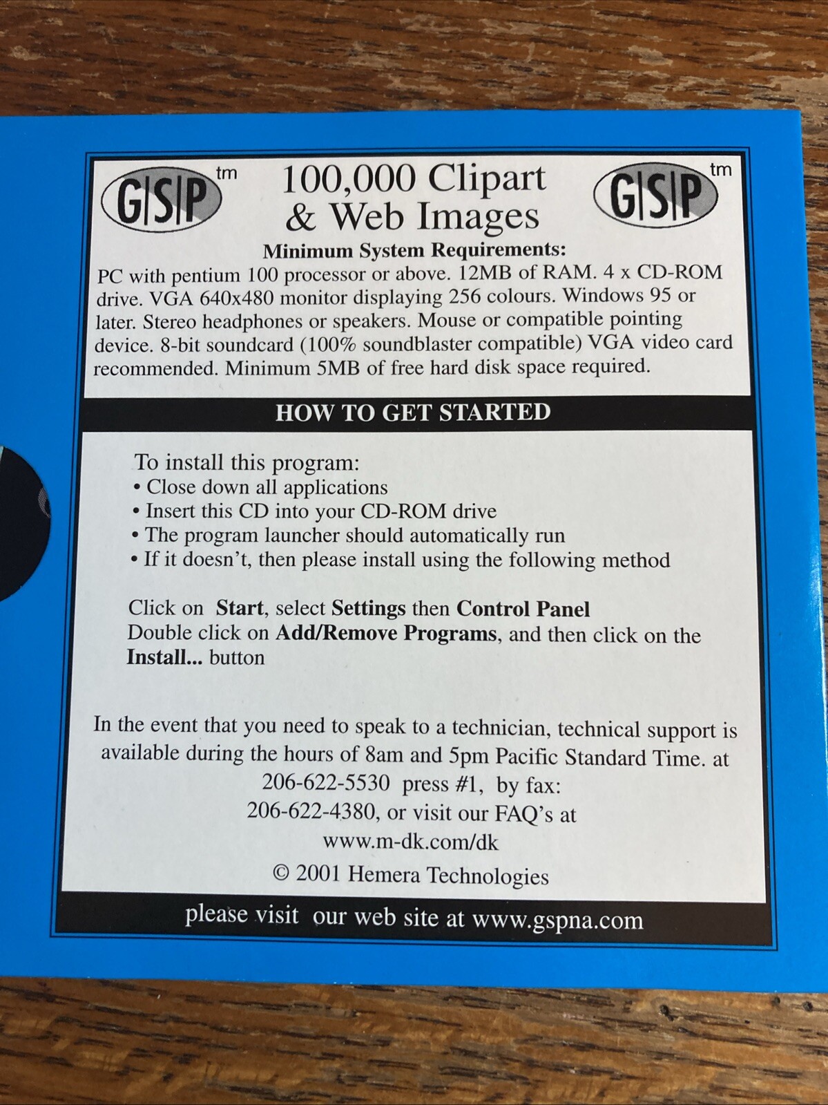 100,000 Clip Art & Web Graphics PC Software