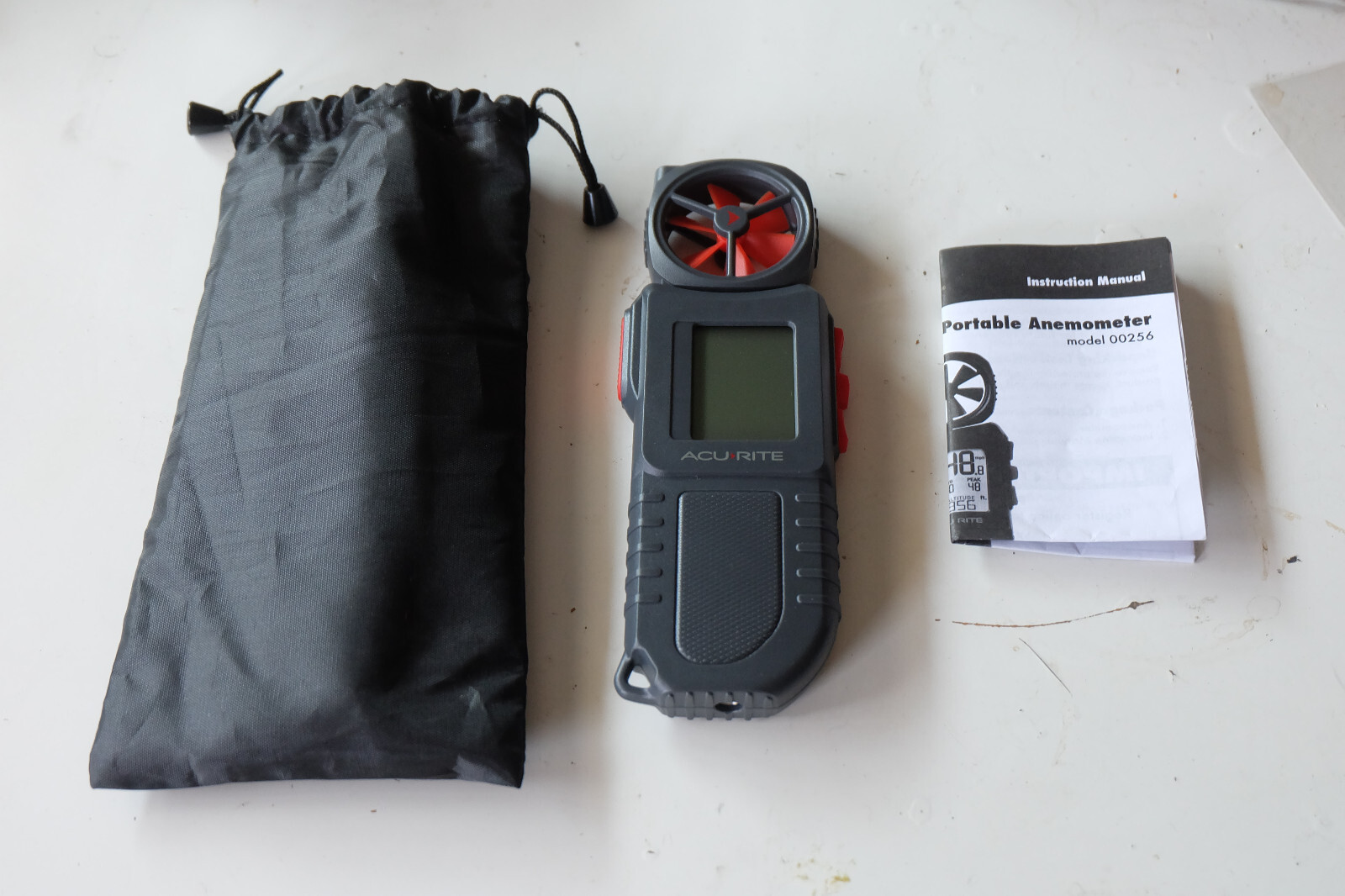 Acu-rite Portable Anemometer 00256M NEW