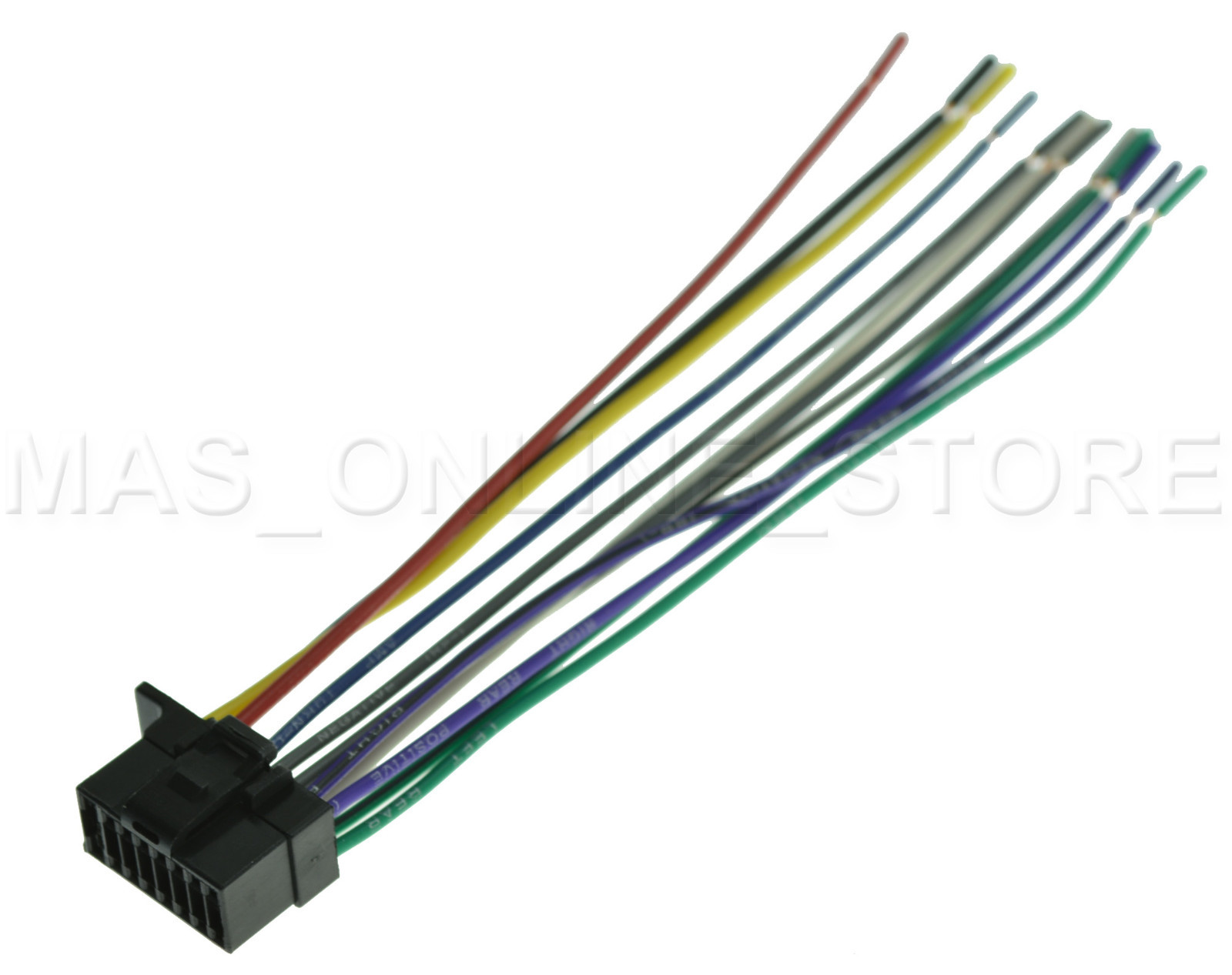 WIRE HARNESS FOR SONY MEXGS610BT MEX-GS610BT *PAYS TODAY SHIPS TODAY*