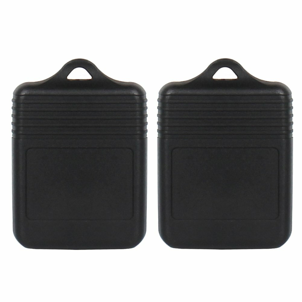 2x Black Keyless Entry Remote Control Key Fob Transmitter Replacement Clicker US